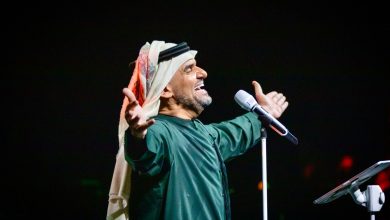 صورة ليلة عالمية ترسخ مكانة الفنان الكبير حسين الجسمي في الاتحاد ارينا