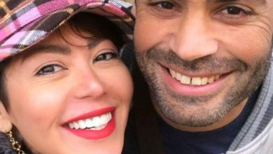 صورة رد فعل لقاء الخميسي والجدل حول زواج زوجها ونشاطها الدرامي في رمضان