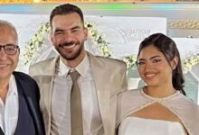 صورة بيومي فؤاد يحتفل بزفاف نجله المخرج محمد بحضور كبير للنجوم والأصدقاء