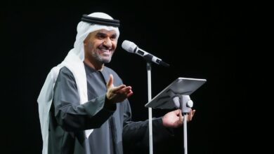 صورة حسين الجسمي يتألق ويبهج ليالي العيد بحفل كامل العدد في أبو ظبي