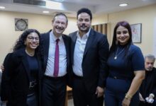 صورة بالصور.. تكريم مصطفى غريب وأيمن الشيوي في افتتاح مهرجان المسرح العالمي 41