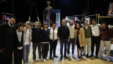 صورة بالصور.. أشرف عبد الباقى يشهد على موت فوضوي صدفة بالمسرح العالمي بالقاهرة