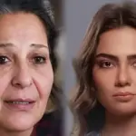 النجمة فرح يوسف تتلقي واجب العزاء في وفاة والدتها وأجواء من الحزن ومنع التصوير