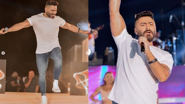تامر حسني يستعد لأضخم حفل بالساحل ويتخطي أحزانه بعد رحيل والده