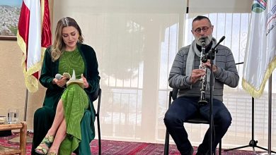 صورة أمسية شعرية للشاعرة لوركا سبيتي في نادي شقيف النبطية