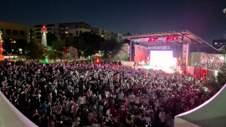 حضور جماهيري بالالاف في حفل صوت الاردن عمر العبداللات في مدينة دالاس
