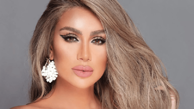 صورة مايا دياب تتبرّع بفستانها لشراء الهدايا لأطفال لبنان