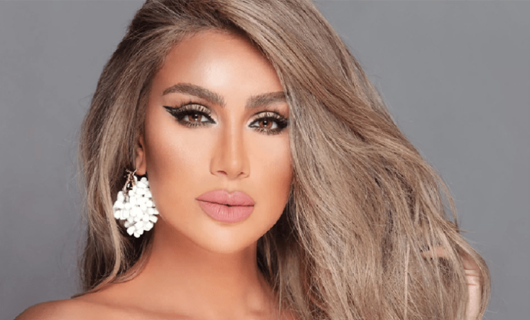 مايا دياب تتبرّع بفستانها لشراء الهدايا لأطفال لبنان
